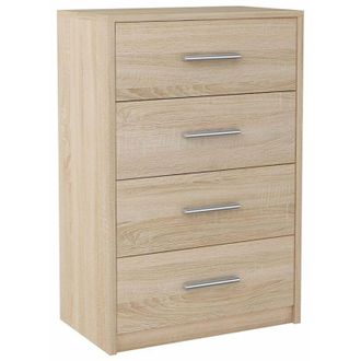 OEM C&oacute;moda Bodo 60cm 4s Sonoma 4 Cajones Estante