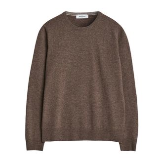 Gran Sasso Pullover Girocollo - - Knitwear - Uomo - Marrone - L
