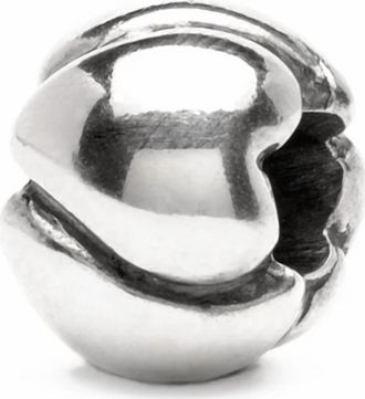 Trollbeads Womens Hearts Small Beads - 5Mm In Silver