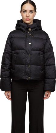 Pinko Womens Winter Jacket Black Polyamide Apparel Outwear