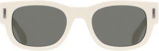 Ferragamo 51mm Modified Rectangular Sunglasses in Ivory at Nordstrom Rack