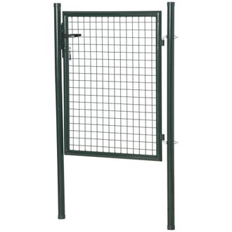 OUTSUNNY Homcom Cancello Da Giardino In Acciaio Antiruggine, 97x150cm