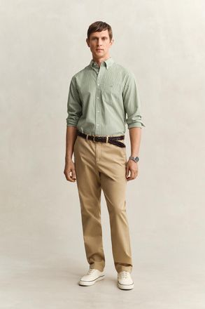GANT Men Regular Fit Classic Chinos (44/34) DARK KHAKI