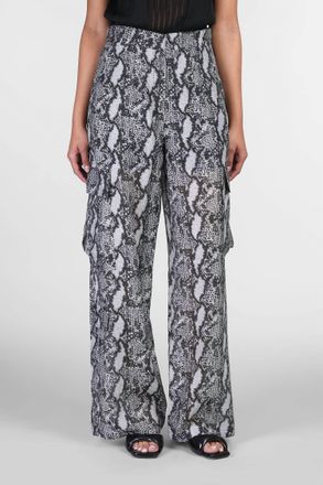 Iro Asona Trouser Pants In Silver