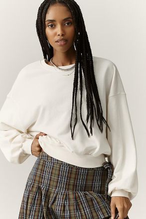 Maeve Puff-Sleeve Sweatshirt