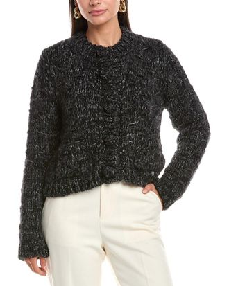 Dolce & Gabbana Wool & Alpaca-Blend Cardigan