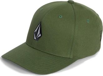 Volcom Full Stone Flexfit Hat Cap f&uuml;r Herren | oliv