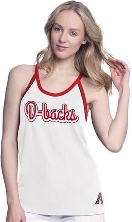G-III 4Her by Carl Banks Womens G-III 4Her by Carl Banks White Arizona Diamondbacks Curveball Tank Top at Nordstrom, Size X-Large