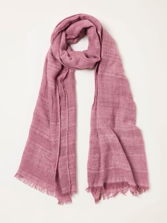 Fat Face FatFace Pink Textured Lightweight Scarf