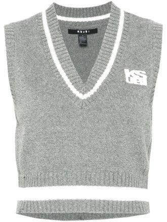 Ksubi Skipper vest - women - Cotton - M - Grey