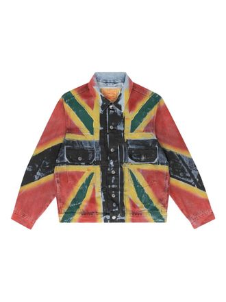 Denim Tears Union Jack Type 2 jacket - men - Cotton - S - Red