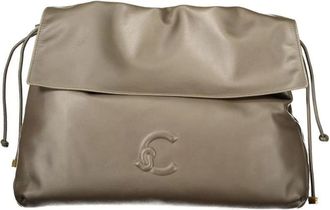 Coccinelle Bolso de mano de piel con solapa - Bags - Mujer - Marr&oacute;n - ONE SIZE