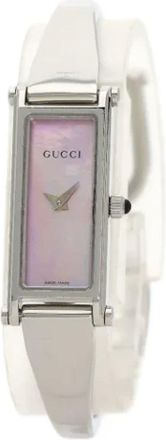 Gucci Pre-owned Watches, female, Pink, Size: ONE SIZE Pre-owned Vintage Watch