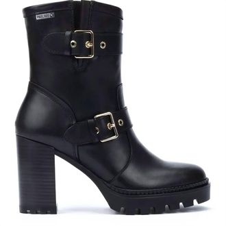 Pikolinos Womens Cervera Heel Boot In Black