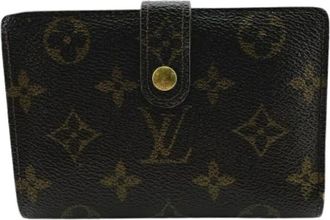 Louis Vuitton Pre-owned Wallets, female, Brown, Size: ONE SIZE Pre-owned Canvas Wallet