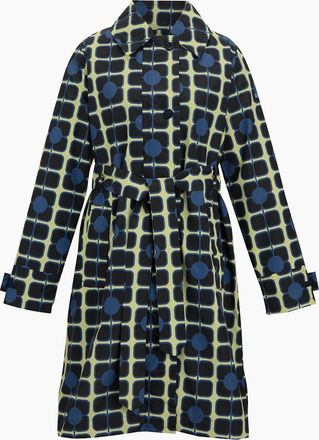 Regatta Womens Regatta Womens/Ladies Orla Kiely Waterproof Trench Coat - Navy - Size: 14