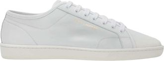 Saint Laurent Low Top Sneaker - Heren - Sneakers - Wit - 40 EU - Schoenen