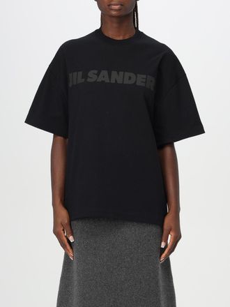 Jil Sander T-shirt in cotone over con logo Jil Sander