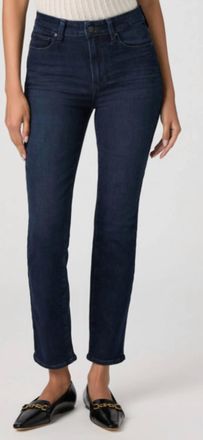 Paige Gemma Reversed Seamed Beltloops Jeans In Bespoke