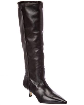 Stuart Weitzman Naomi Leather Knee-High Boot