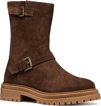 Geox Dames, Schoenen, Bruin, Maat: 40 EU Leer