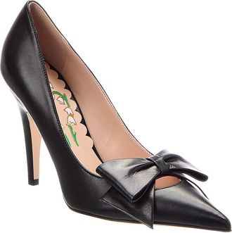 Valentino Bowow 100 Leather Pump