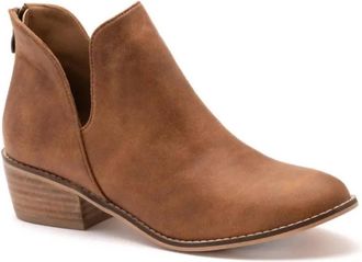 Corkys Footwear Womens Vanish Bootie In Caramel