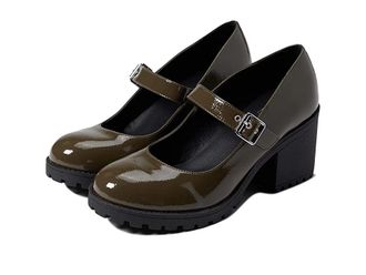 Dirty Laundry Lita Jane Womens Shoes Olive Patent : 9.5 B - Medium, Synthetic