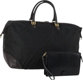 Bally Pre-owned Weekend Bags, female, Black, Size: ONE SIZE Pre-owned Weekend Bag