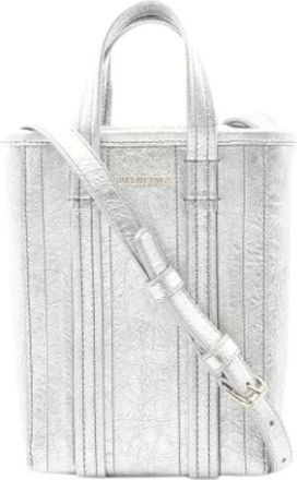 Balenciaga Pre-owned Tote Bags, female, Gray, Size: ONE SIZE Pre-owned Vintage Tote Bag