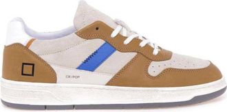 D.A.T.E. POP 2.0 Court Schoenen - Heren - Sneakers - Veelkleurig - 44 EU - Leer - Schoenen