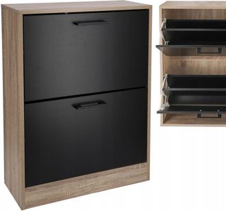 OEM Zapatero, Estante De 2 Compartimentos, Zapatos, C&oacute;moda Espaciosa Para El Recibidor, Estante