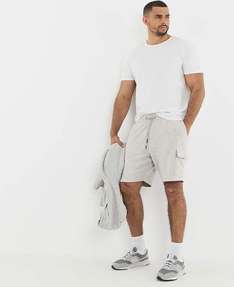 Jacamo Jersey Sweat Cargo Short