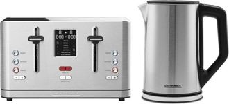 Gastroback Kettle & Toaster Set, 4 Slice, Design Collection by Gastroback, GBDES4