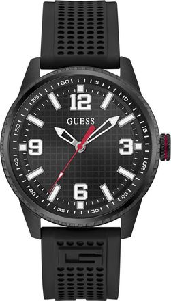 Guess Varsity G Mens Black Watch GW0890G2 Silicone - One Size