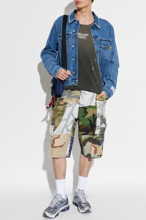 Gallery Dept. Sleeveless T-shirt With Logo, Mens, Grey