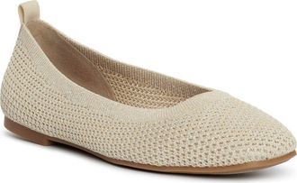 Lucky Brand Daneric Ballet Flat in Natural/Platino at Nordstrom Rack, Size 8