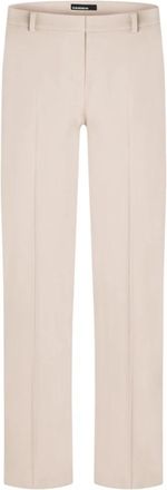 Cambio Goldy Broek - Dames - Straight fit broeken - Beige - 3XL - Leer - Broeken