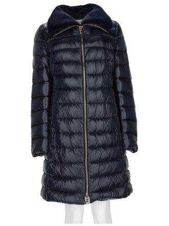 Herno Quilted Long Polyamide Down Jacket