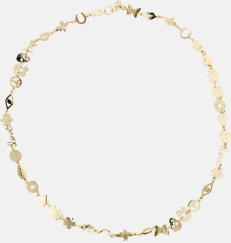 Sydney Evan Pure Tiny 14kt gold necklace