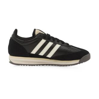 adidas SL 72 Lage Sneakers - Heren - Sneakers - Zwart - 42 1/2 EU - Leer - Schoenen