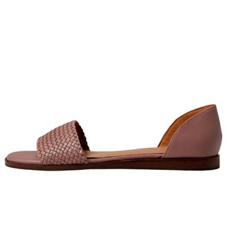 Madewell Brindle DOrsay Woven Warm Thistle NK049-WRMTHISTLE Womens