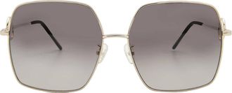 Vedi Vero Grey Oversized Ladies Sunglasses VVA31/BRG62-16-145