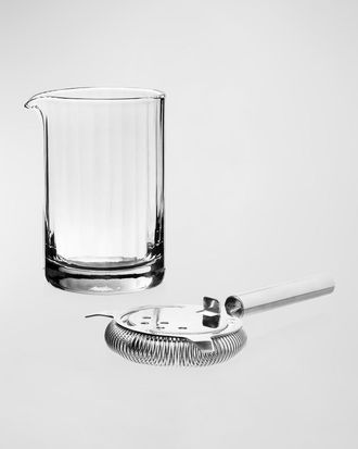 William Yeoward Corinne Mixer & Strainer Set