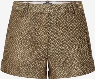 Tom Ford Kost&uuml;mshorts aus Boucl&eacute;-Tweed mit Lurex