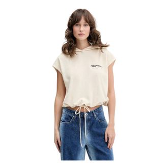Karl Lagerfeld Donna, Felpe, Beige, M, new