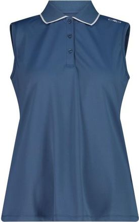 F.lli Campagnolo Polo Sleeveless Polo-Shirt f&uuml;r Damen | blau