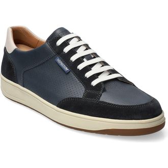 Mephisto Henry Lace-Up Sneaker in Blue at Nordstrom, Size 10.5