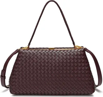 Tiffany & Fred Leather Clutch/Shoulder Bag