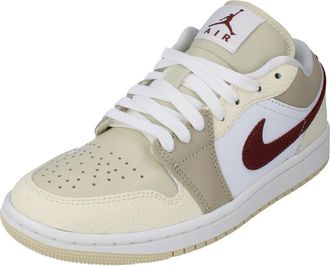 Nike Womens Air Jordan 1 Low Trainers - White - Size UK 5.5